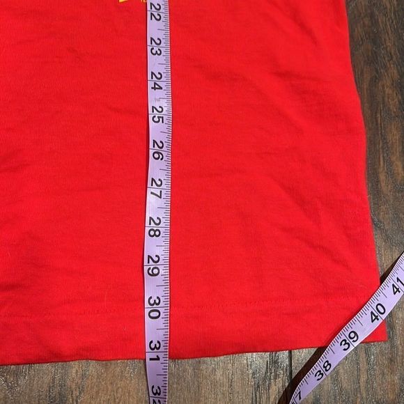 Nebraska Huskers Tee single stitched  90s Cornhuskers NCAA Football USA Size L - Picture 10 of 11